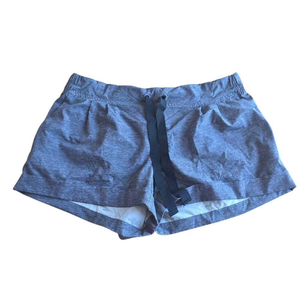 Lululemon Sz 12 gray spring break away shorts
